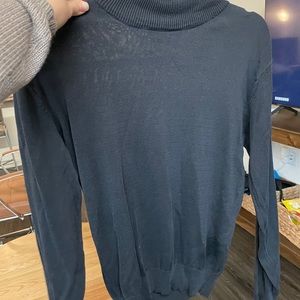 Talbots Black turtle neck